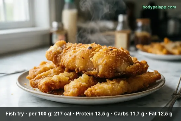 Fish Fry calories
