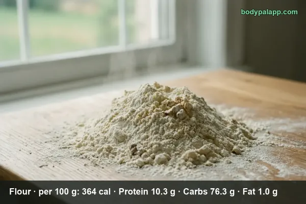 Flour calories