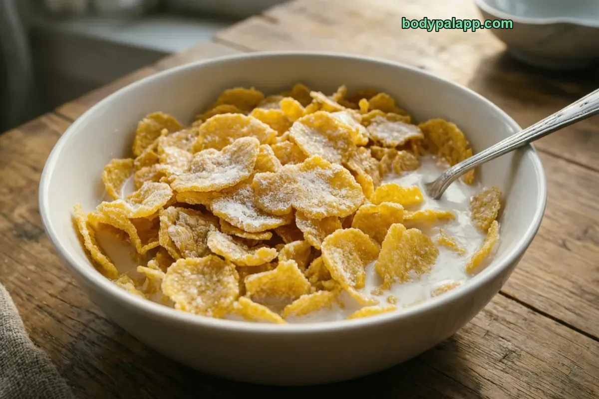 Frosted flakes, dry, ready-to-eat