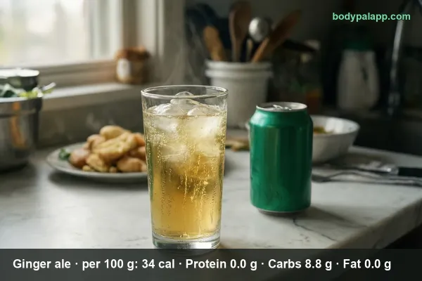 Ginger Ale calories