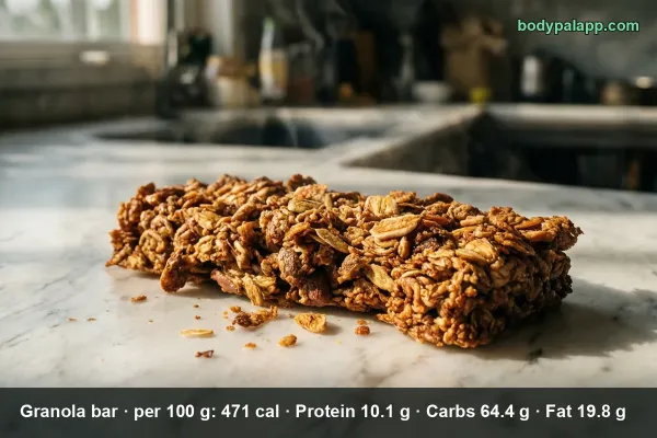 Granola Bar calories