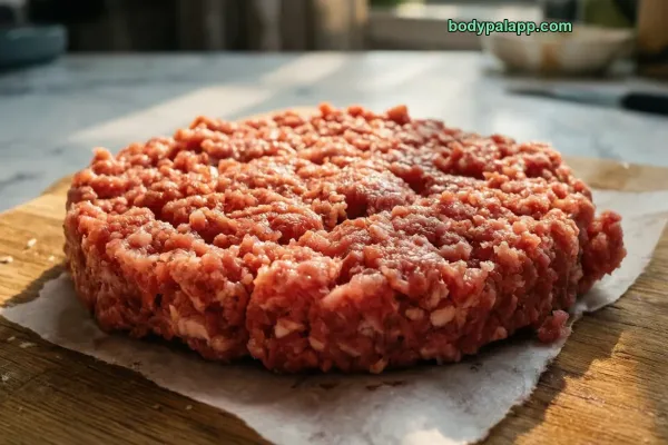Ground Beef Patty calories