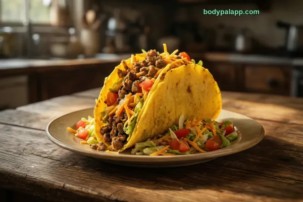 Ground Beef Taco calories