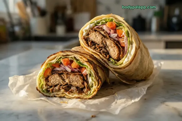 Gyro Wrap calories