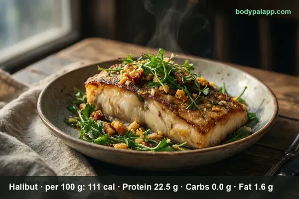 Halibut calories