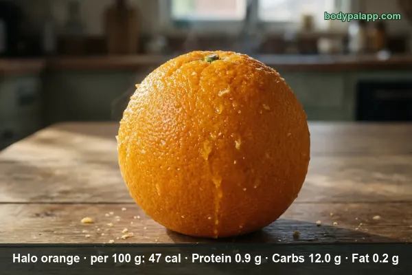 Halo Orange calories