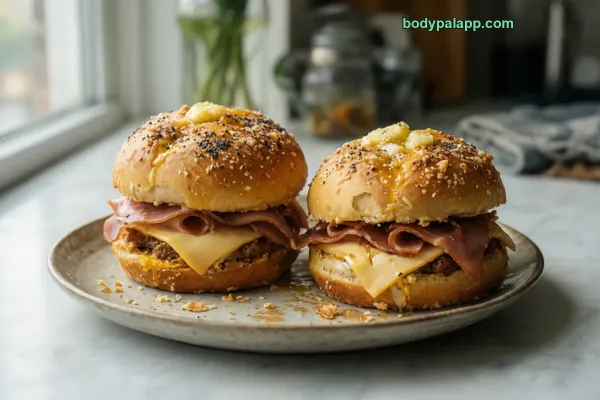 Ham And Cheese Slider calories