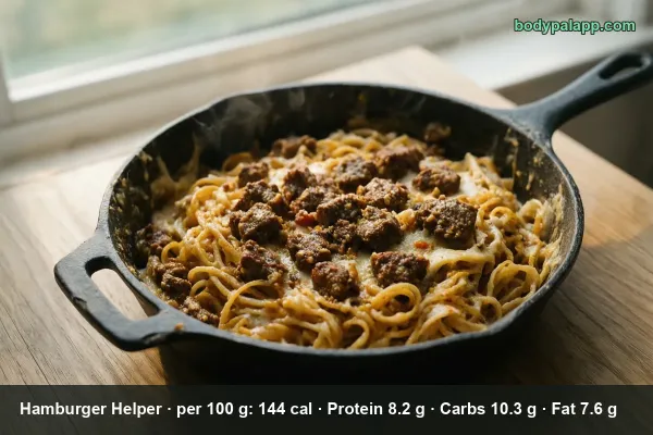 Hamburger Helper calories