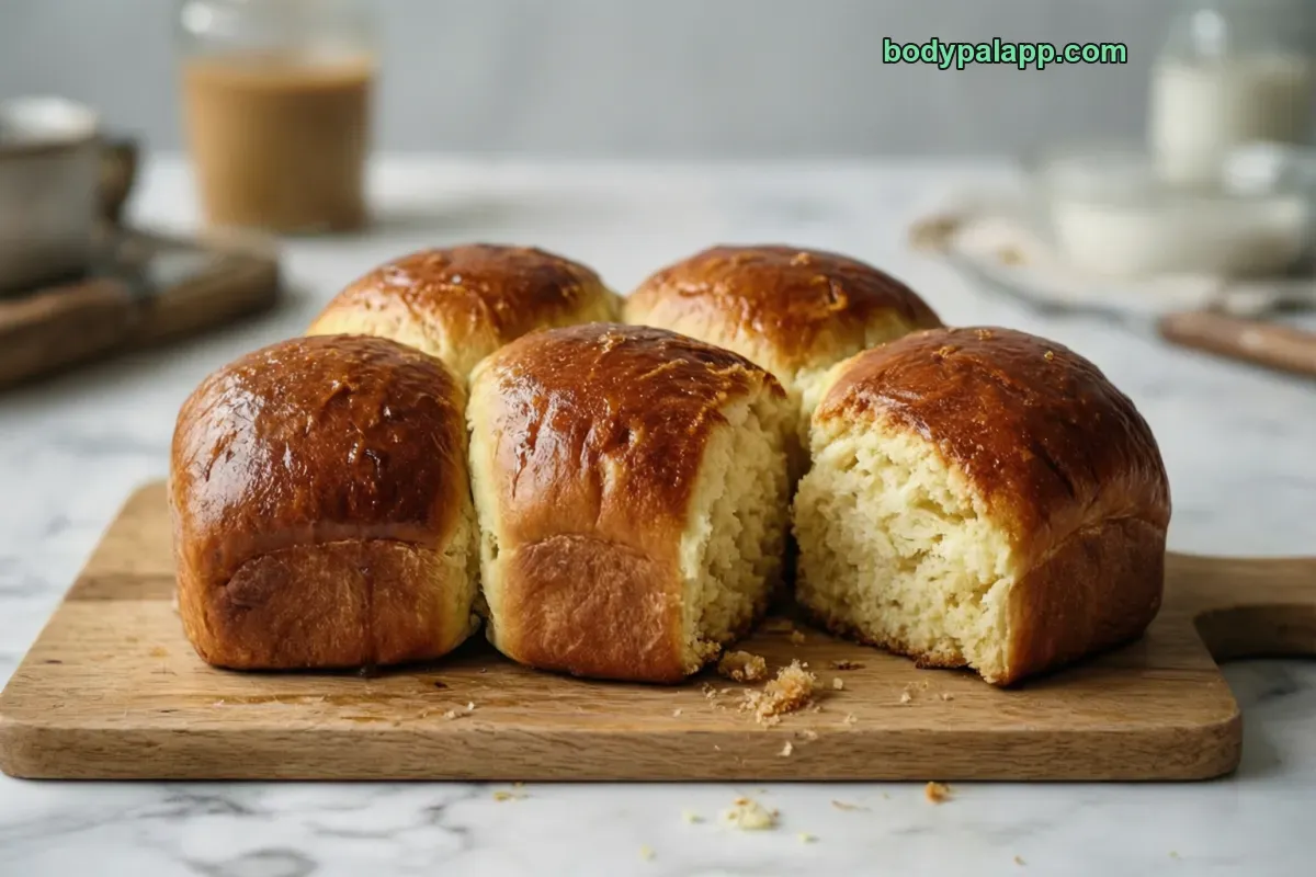 Hawaiian roll, sweet dinner roll