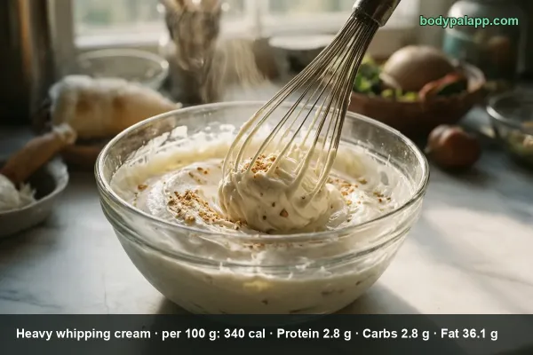 Heavy Whipping Cream calories