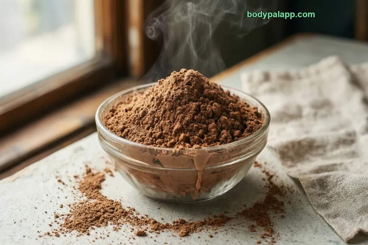 Hot chocolate mix, dry powder