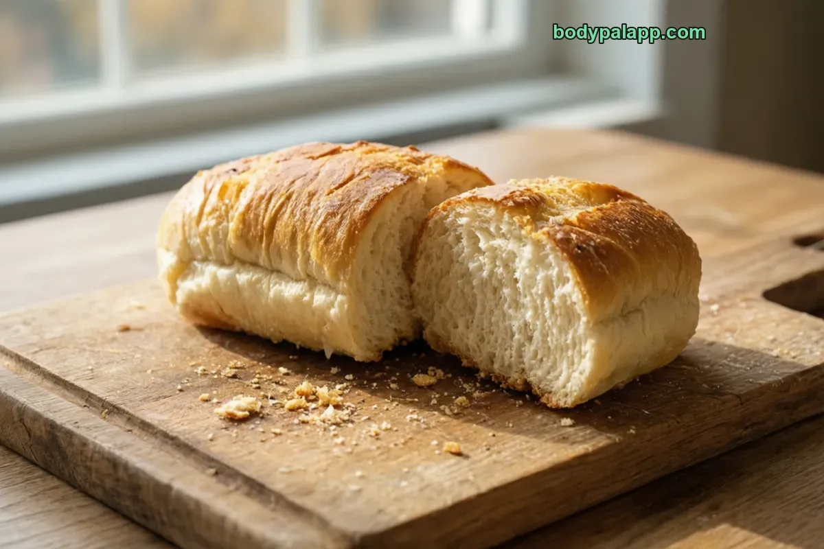 White hot dog bun, white, ready-to-eat