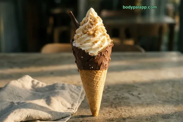 Ice Cream Drumstick Cone calories