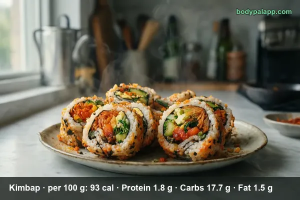Kimbap calories