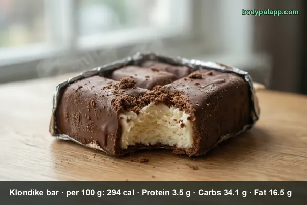 Klondike Bar calories