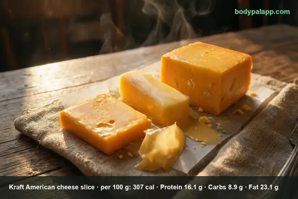 Kraft American Cheese Slice calories