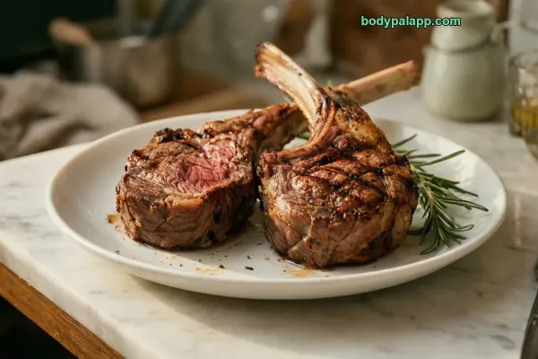 Grilled Lamb Chops calories