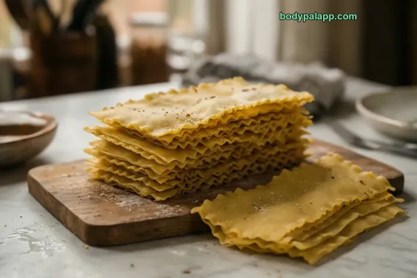 Lasagna Noodles calories