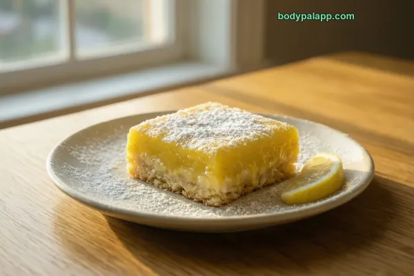 Lemon Bar calories