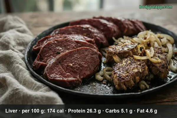 Liver calories