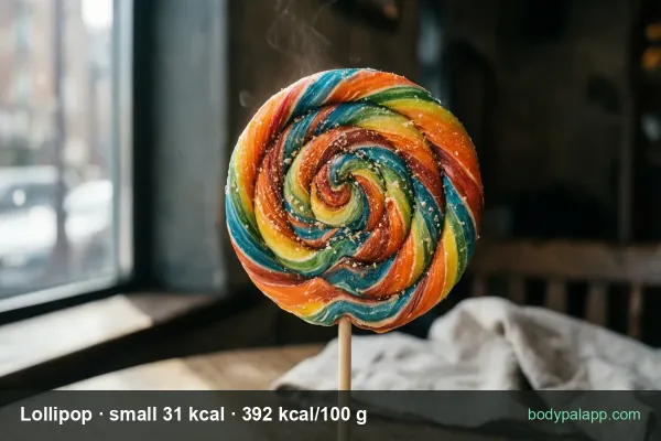 Lollipop calories