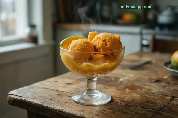Mango Sorbet calories