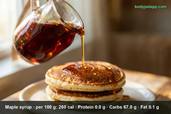 Maple Syrup calories