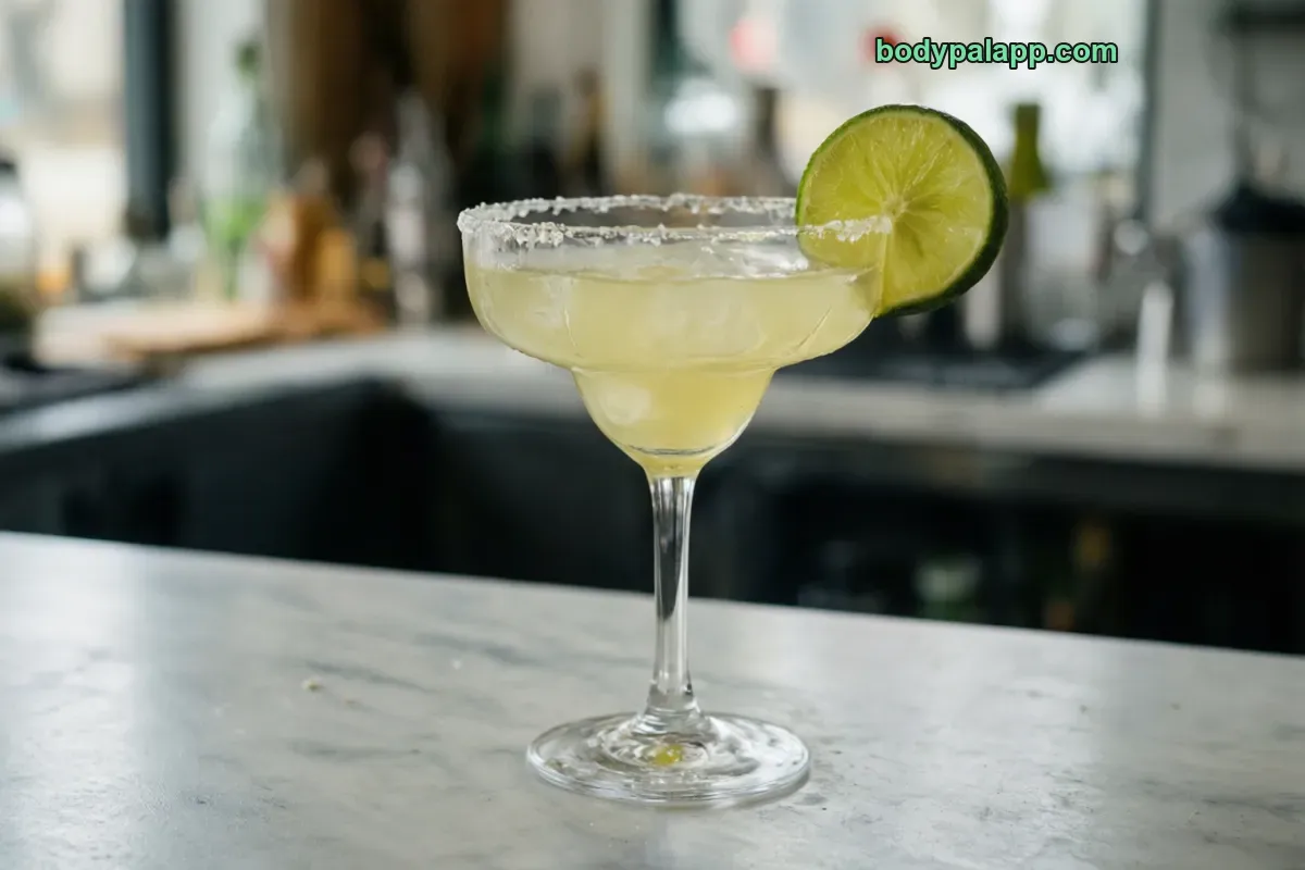 Margarita cocktail, classic mixed cocktail