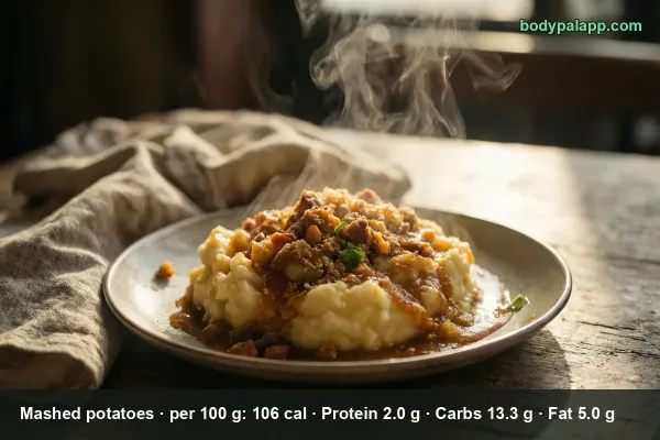 Mashed Potatoes With Gravy calories