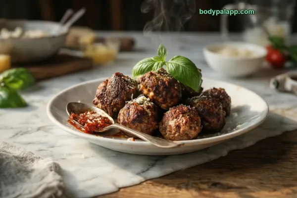 Homemade Meatballs calories