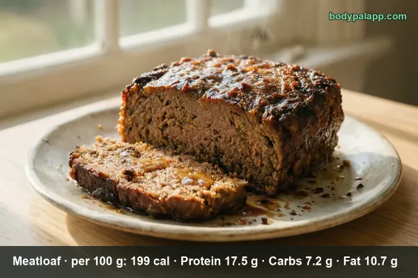 Meatloaf calories
