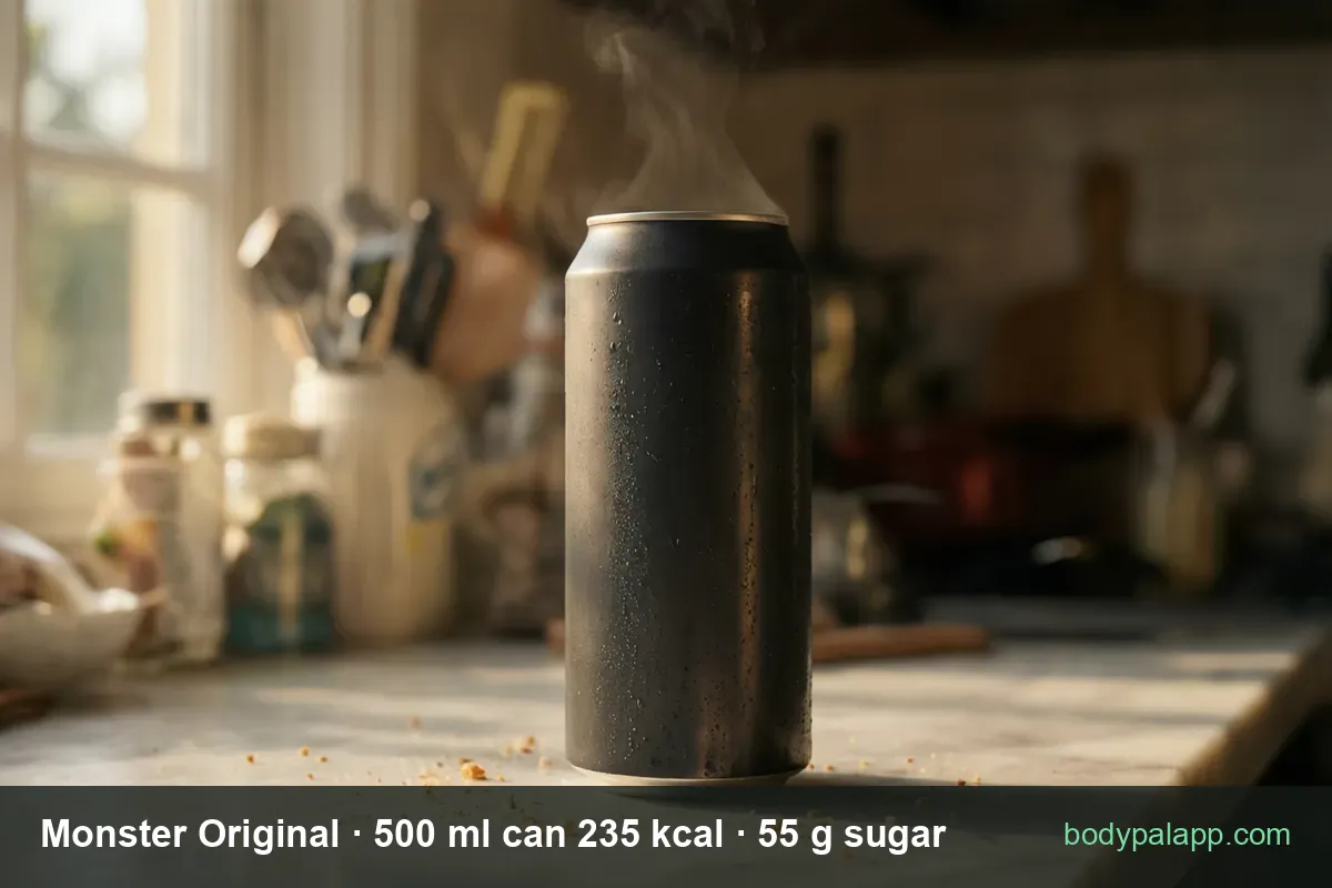 Monster - 235 kcal per 500 ml can