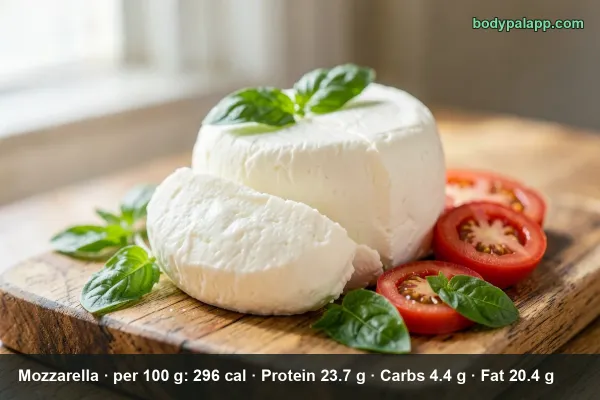 Mozzarella calories
