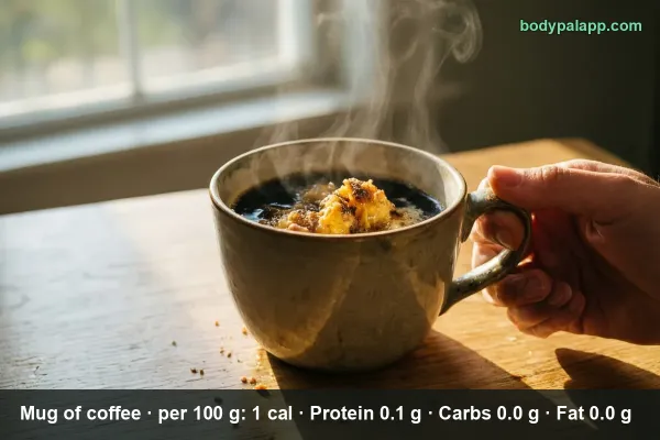 Mug Of Coffee calories