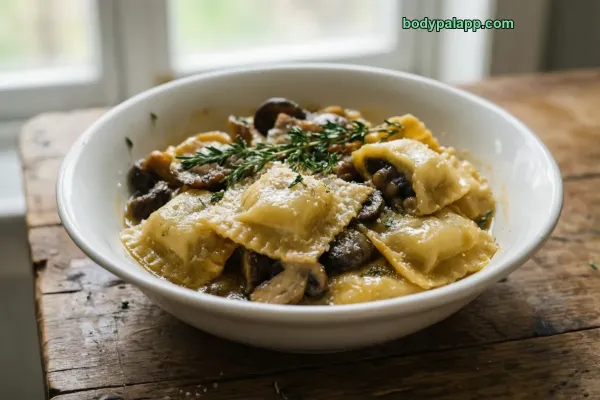 Mushroom Ravioli calories