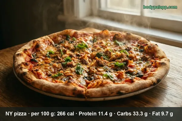 NY Pizza calories