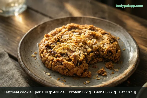 Oatmeal Cookie calories