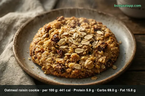 Oatmeal Raisin Cookie calories