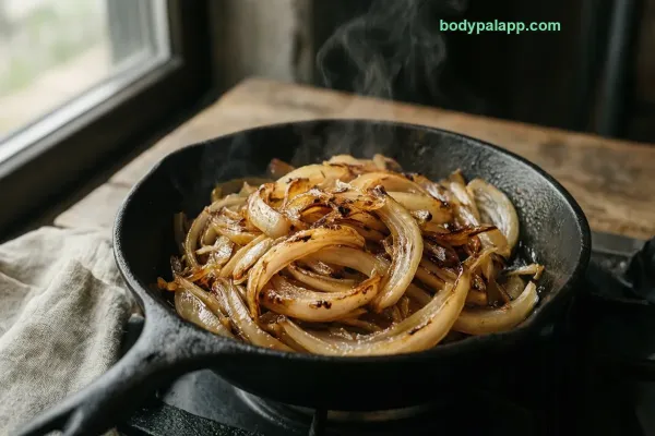 Cooked Onions calories