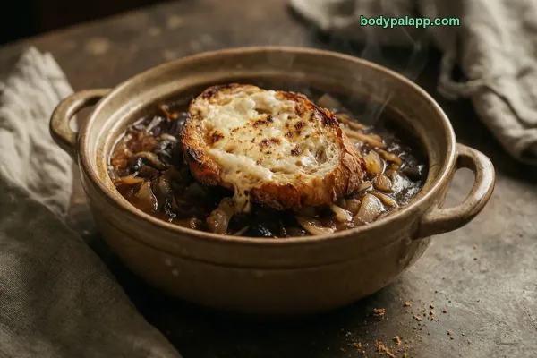 French Onion Soup With Cheese calories