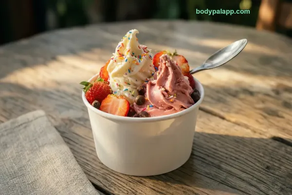 Orange Leaf Frozen Yogurt calories