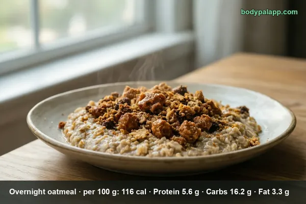 Overnight Oatmeal calories