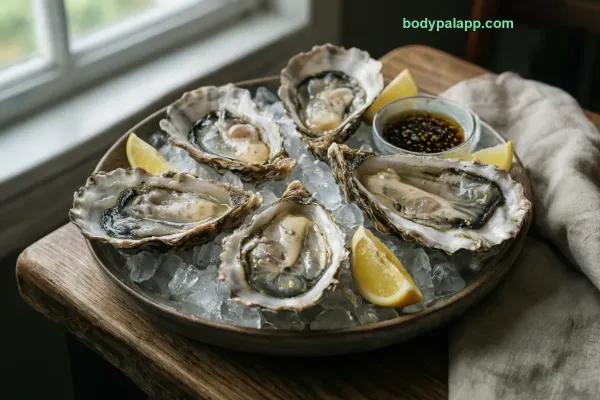 Raw Oysters calories