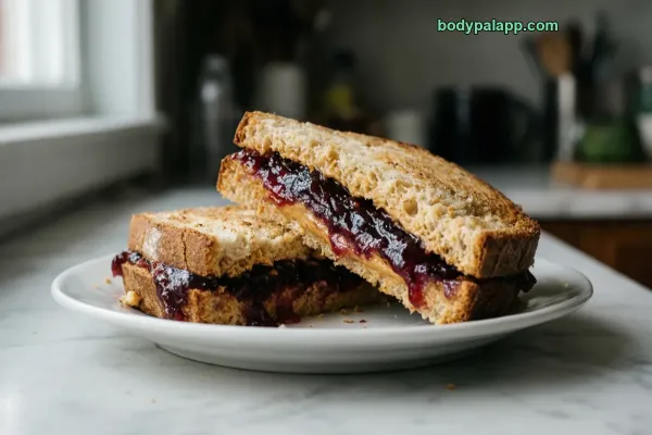 Peanut Butter And Jelly Sandwich calories
