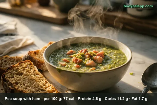 Pea Soup With Ham calories