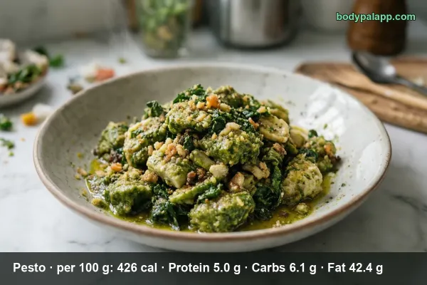 Pesto calories