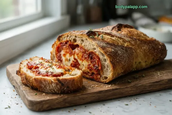 Pizza Bread calories