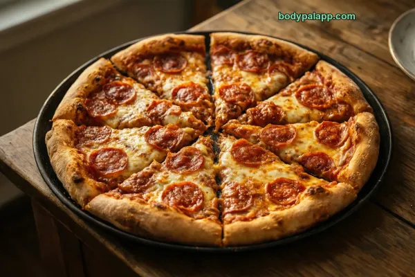 Medium Pepperoni Pan Pizza calories