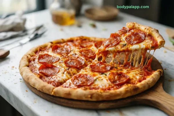 Pizza Patron Large Pepperoni Pizza calories