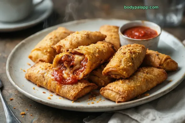 Cheese Pizza Rolls calories